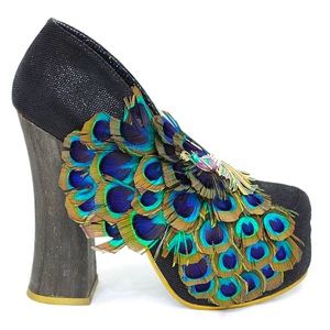 Irregular Choice Peacock Heels